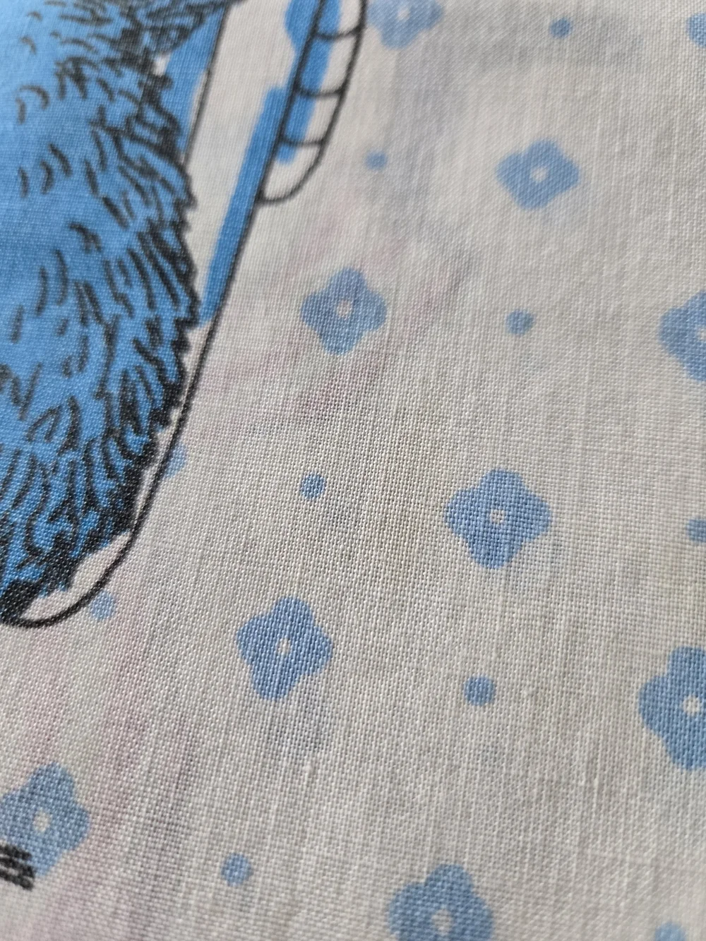 Children's Sesame Street Pillowcase in White with Multicolor Characters